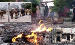 पाकिस्तानमा ‘ईशनिन्दाको आरोपमा’ गिर्जाघरहरूमा आगजनी