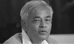 गिरिको अस्तु विसर्जनका लागि काशी लगियो