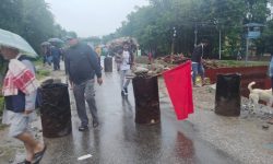 पृथ्वीराजमार्ग पुनः अवरुद्व, दुईतर्फी सवारी आवागमन बन्द