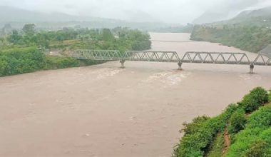 भेरी नदीमा पानीको बहाव बढ्यो