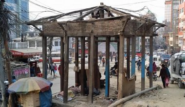 पुनः निमार्णको पखाइमा ऐतिहासिक सोह्र खुट्टे पाटी