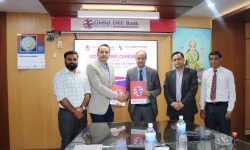 ग्लोबल आइएमई बैंक र भीजी इम्पेक्स (जिडब्लुएम नेपाल)बीच समझदारी पत्रमा हस्ताक्षर