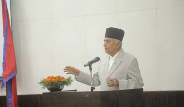 ‘निष्पक्ष, स्वतन्त्र र सबल प्रेसले मात्रै लोकतन्त्रलाई मजबुत बनाउँछ’ : राष्ट्रपति