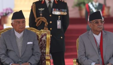 राष्ट्रपति र प्रधानमन्त्रीबीच भेटवार्ता