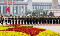 ‘Guard of Honour’ to PM Dahal