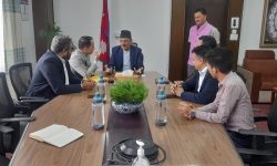 अर्थमन्त्रीसँग नाडा प्रतिनिधिहरुको छलफल