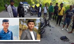 दुर्घटनामा दुई अखिल नेताको निधन