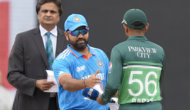 पानी परेपछि भारत र पाकिस्तानबीचको खेल रोकियो