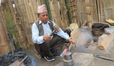 भोजपुरे खुकुरीको संरक्षणमा जुटेका महेन्द्र