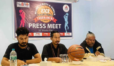 नेबा बास्केटबल शुक्रबारदेखि