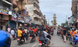वीरगन्जमा हिन्दूवादीहरुको प्रदर्शन