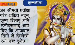 भगवान् कृष्ण र भक्त शनि !