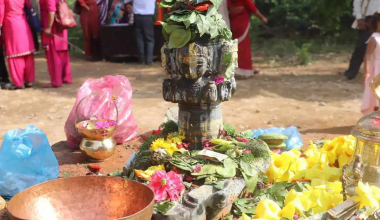 टापुधाममा १२ लाख शिवलिङ्ग