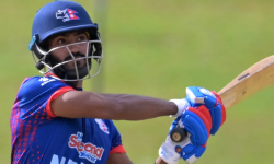 एसिया कप क्रिकेट : आसिफको अर्धशतक