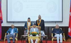 डा. बिमल विपी साहित्य सम्मानबाट सम्मानित