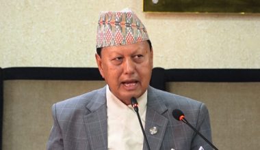 स्वास्थ्यमन्त्री बस्नेत इजिप्ट प्रस्थान