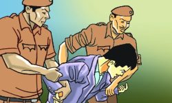 Elderly person arrested on murder charge