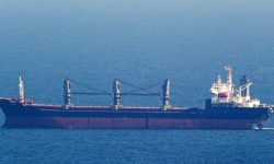 खाद्यान्न ओसार्ने जहाज नयाँ मार्ग प्रयोग गरेर युक्रेनी बन्दरगाहमा