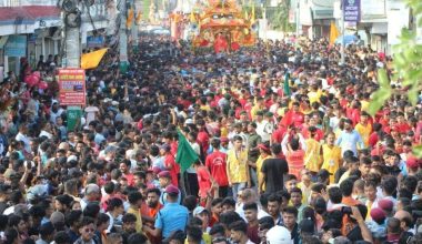 विराटनगरमा रथयात्राको रौनक