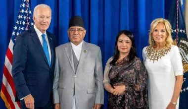 अमेरिकी राष्ट्रपति वाइडेन र प्रधानमन्त्री दाहालबीच भेटवार्ता