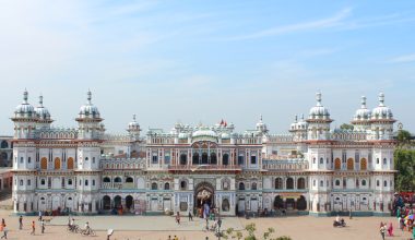 ओझेलमा परेको रामजानकीको विवाह मण्डप