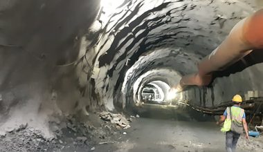 आयोजनाको एक हजार एक सय मिटर सुरुङ निर्माण