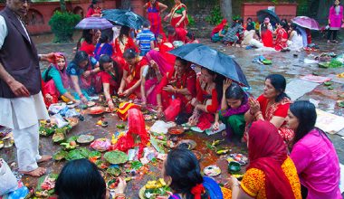 विधिपूर्वक समापन गरियो तीज