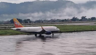 पोखरा अन्तर्राष्ट्रिय विमानस्थलमा ड्रुक एयरको व्यावसायिक उडान