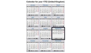 इतिहासमा हराएको ११ दिन