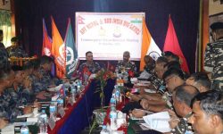 बाहिनी स्तरीय सीमा समन्वय बैठक सम्पन्न