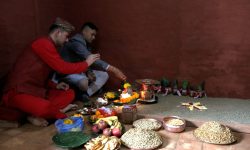 हनुमानढोकास्थित दसैँ घरमा जमरा राखियो