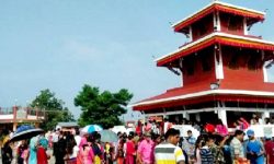 मौलाकालिका मन्दिरमा भक्तजनको भीड