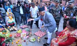 राष्ट्रपतिद्वारा नवदुर्गाको विशेष पूजा