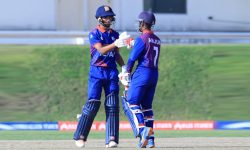 साउदीविरुद्ध अर्जुन कुमालको आक्रामक ब्याटिङ, १४२ रनमा आउट