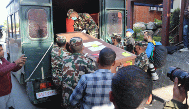 इजरायल घटनाका मृतकको शव आफन्तलाई बुझाइयो