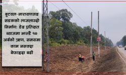बुटवल–नारायणगढ सडकको लाजलाग्दो निर्माण
