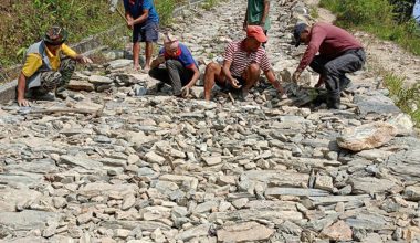 श्रमदानको चलन पुनः ब्युँतिदै