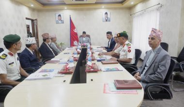 राष्ट्रिय सुरक्षा परिषद् बैठक : सुरक्षा रणनीतिबारे छलफल