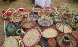 हस्तकला सामग्रीको प्रदर्शन