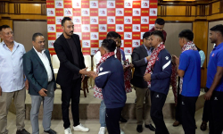 एसीसी यू–१९ प्रिमियर कप खेल्न जाने नेपाली क्रिकेट टोलीको बिदाइ