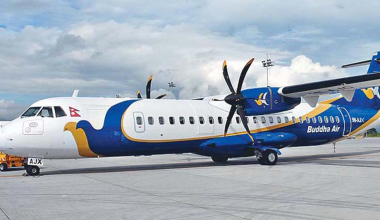 सत्रौँ एटीआर जहाज भित्र्याउँदै बुद्ध एयर