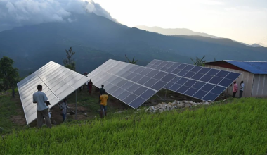 १० मेगावाटको सौर्य ऊर्जा निर्माण अन्तिम चरणमा