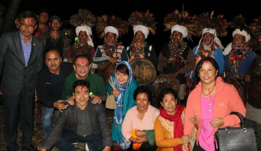 पर्यटक लोभ्याउँदै लोपोन्मुख झाँक्री नाच