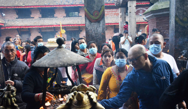 काठमाडौँ उपत्यकाका शक्तिपीठमा भक्तजनको घुइँचो