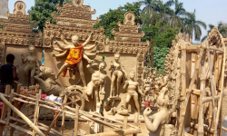 नेपालगञ्ज दुर्गा मूर्तिले झकिझकाउ