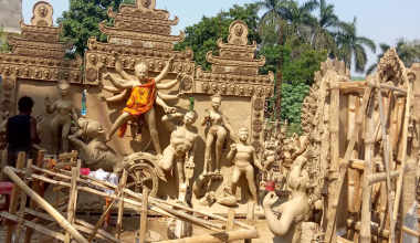 नेपालगञ्ज दुर्गा मूर्तिले झकिझकाउ