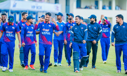 Nepal defeats Hong Kong by six wickets in Triangular T20 Cricket Series