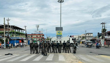 नेपालगञ्ज मङ्गलबारसम्म सिल, सेना परिचालन