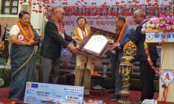 नेपालभाषा सम्मेलन सम्पन्न, चार जना सम्मानित