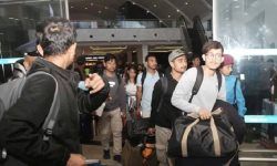 इजरायलबाट फर्किएका नेपाली भन्छन् : ‘स्वदेश आइपुग्दा धेरै खुसी छौँ’